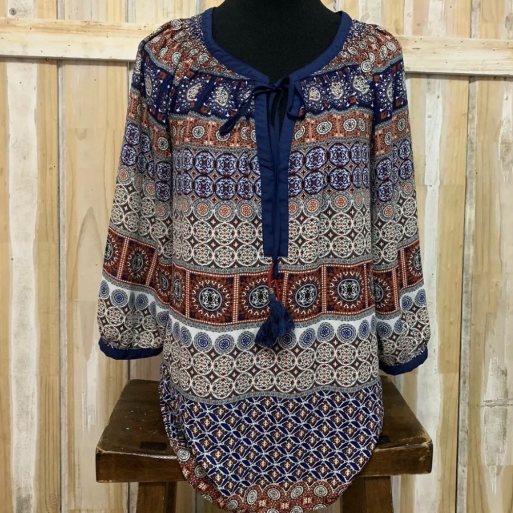 🌻 Anthropologist Daniel Rainn Blouse Size Medium